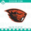 Oregon State Beavers football logo embroidery file, perfect for college team fans with quality design.