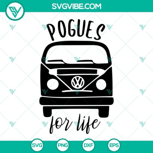 Outer Banks Pogue Life SVG Images Bundle, Hippie Van SVG File, Summer Time 1