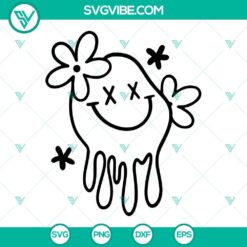 Overstimulated Moms Club SVG Image, Smiley Face SVG Image 2 Design Files, 2