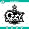 Ozzy Osbourne logo and Black Rain album SVG files, heavy metal music graphics for digital use.