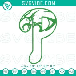 Philadelphia Eagles Logo Embroidery File, Nfl Football Embroidery Design