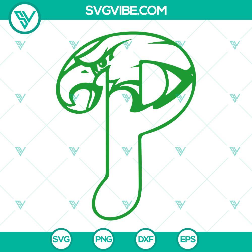 Philadelphia Eagles SVG File, Philadelphia Sports SVG Images PNG DXF EPS Philadelphia Eagles SVG file with Philadelphia sports team images for PNG, DXF, and EPS formats.