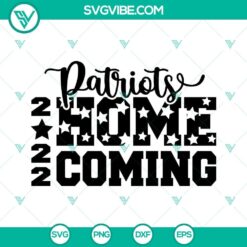 Panthers Homecoming 2022 SVG Download for Cricut and Silhouette, includes DXF, EPS, PNG formats, ideal for craft projects.