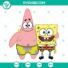 Patrick Star SpongeBob SquarePants SVG design - Download DXF EPS PNG files for Cricut crafting, featuring popular cartoon character.
