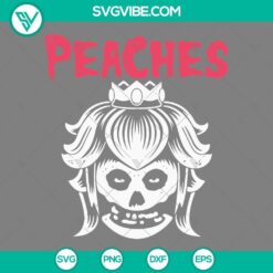 Peaches Super Mario and Misfits band SVG download: PNG, EPS, DXF files. Ideal for gamers and music lovers.