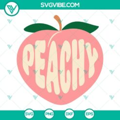 Peachy, Kawaii fruit SVG images for Valentine's Day. Funny SVG download featuring cute peach design.