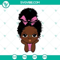 Peekaboo Afro Puff Girl SVG Files Bundle, Peekaboo Black Girl SVG Image PNG 4