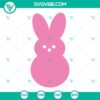 Peep SVG files for Easter, featuring cute Easter bunny and colorful peeps illustrations. Perfect for your Easter crafts!