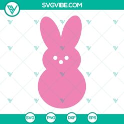 Peep SVG files for Easter, featuring cute Easter bunny and colorful peeps illustrations. Perfect for your Easter crafts!