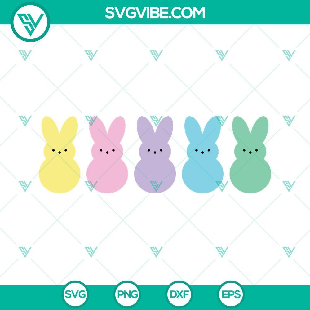 peeps-svg-marshmallow-bunnies-svg-peep-svg-easter-bunny-peeps-cut-file-for-cricut-silhouette-10-mockup.jpg Peeps SVG Easter Bunny Marshmallow Bunnies - Cute and colorful Easter-themed SVG files for crafting projects.