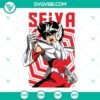 Pegasus Seiya Saint Seiya SVG Files for Cricut, PNG, DXF, EPS - detailed vector design of anime character ready for crafting.