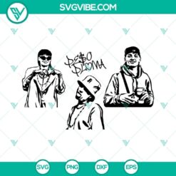 Peso Pluma SVG image bundle with logos and vectors in a modern design. Perfect for graphic design projects.