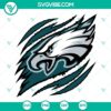 Philadelphia Eagles ripped claw SVG images, ideal for crafting. Perfect for Philadelphia Eagles fans. Easy to download and use.