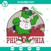 Philadelphia Phillies Phanatic Svg, Phillies Baseball Svg with fun and vibrant design, perfect for fans.