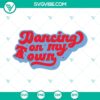 Phillies Dancing On My Own Bundle SVG design with PNG, DXF, EPS formats. Ideal for crafting projects.