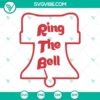 Phillies Ring The Bell SVG Download featuring Philadelphia Phillies Bell logo in digital format for crafting projects.