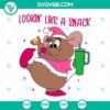Pink Gus Gus Disney Christmas SVG file featuring a cute Cinderella character design, perfect for crafting.