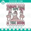 Pink Santa Claus Ho Ho Ho Embroidery Design perfect for holiday projects, featuring a festive Santa embroidery design.