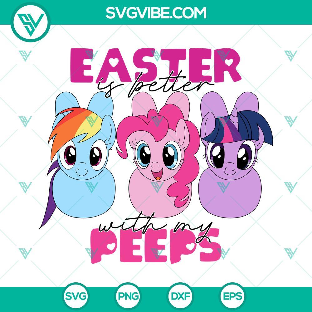 pinkie-pie-easter-is-better-with-my-peeps-svg-cute-unicorn-bunny-svg-happy-easter-kid-svg-png-dxf-eps-1-mockup.jpg Pinkie Pie Easter unicorn bunny SVG download with cute peeps design for crafts and apparel.