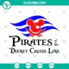 Pirates of the Disney Cruise Line SVG files featuring Mickey Mouse as a pirate with a flag. Ideal for crafts and projects.