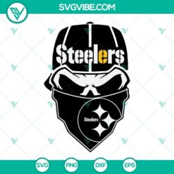 PITTSBURGH STEELERS SKULL SVG Image BUNDLE, Steelers SVG Download, Steelers 2