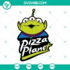 Pizza Planet Toy Story Little Green Aliens SVG file with PNG, DXF, EPS formats for creative projects.