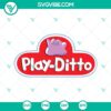 Play Ditto Pokemon SVG image set in PNG, EPS, and DXF formats.