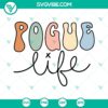 Pogue Life and John B SVG files inspired by Outer Banks series. Retro design in PNG, DXF, EPS formats for download.