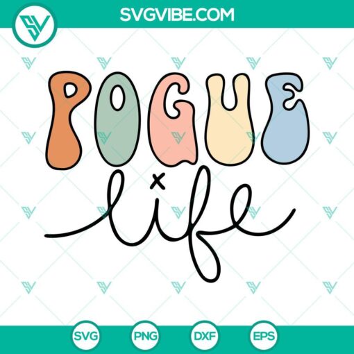 Pogue Life and John B SVG files inspired by Outer Banks series. Retro design in PNG, DXF, EPS formats for download.