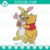 Embroidery designs of Pooh, Rabbit, and Piglet from Winnie the Pooh. Ideal for crafting projects and fans of the beloved characters.