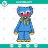 Poppy Playtime character Huggy Wuggy SVG download bundle for Cricut crafting, perfect for fan art projects and decorations.