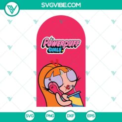 Powerpuff Girls SVG bundle with various designs for crafting and digital projects featuring animated superhero girls.