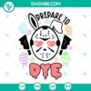 Jason Voorhees Bunny horror Easter SVG download with "Prepare to Dye" design.