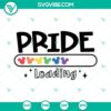 Pride Loading SVG with Mickey Mouse Head Rainbow design for LGBT Pride celebration. Great for pride-themed projects.