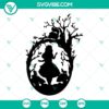 Princess Alice in Forest SVG images with Alice in Wonderland and Disney themes for download.