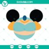 Princess Jasmine Disney Mouse Ears SVG design with PNG, DXF, EPS files for crafting and apparel.