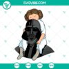 Princess Leia and Darth Vader SVG images, Anakin Skywalker SVG download, Star Wars character designs, sci-fi fan art.