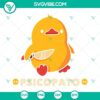 Psicopato Duck cartoon character SVG images in PNG, DXF, and EPS file formats for digital use.