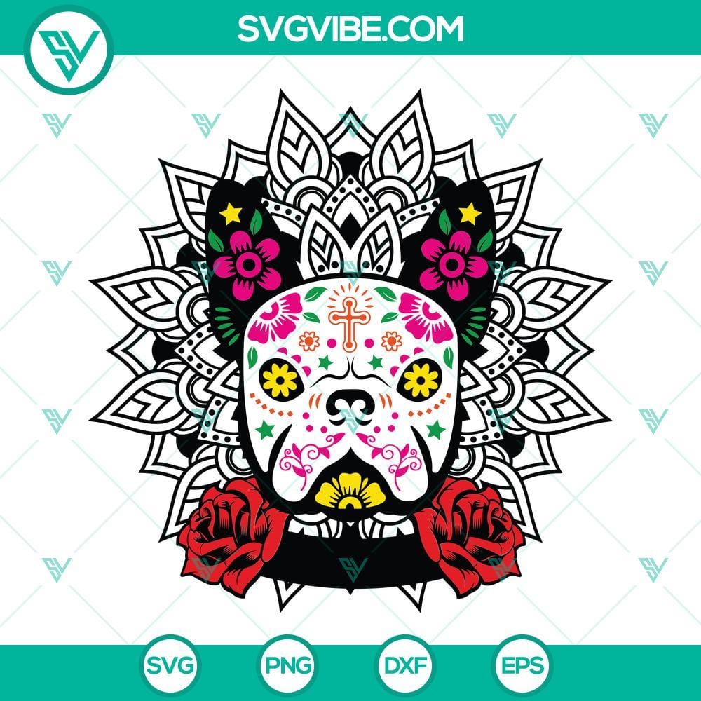 pug-sugar-skull-svg-day-of-the-dead-pug-svg-dia-de-los-muertos-skull-svg-dog-sugar-skull-vector-clipart-8-mockup.jpg Day of the Dead themed Pug Sugar Skull SVG file, featuring Dia de los Muertos design, ideal for crafting projects.