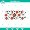 Halloween themed Pumpkin Jack Skellington Libbey Can Glass SVG image featuring Pumpkin King design, perfect for spooky holiday crafts.