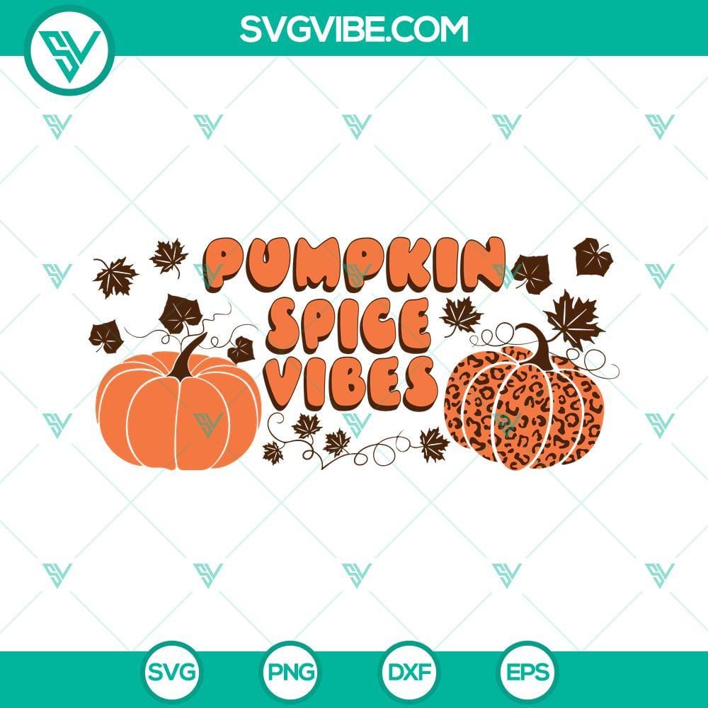 pumpkin-spice-vibes-libbey-16oz-can-glass-full-wrap-svg-png-dxf-eps-instant-download-6-mockup.jpg Pumpkin Spice Vibes Libbey 16oz Can Glass wrap SVG PNG DXF vector file for autumn-themed craft projects.