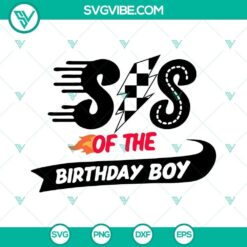 Racing Family Birthday Boy SVG Files Bundle, Racing Boy SVG File, Racer 3