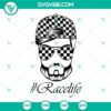 Racing Family SVG: Messy Bun Race Life design for Racing Mom, Race enthusiasts. Downloadable SVG File.