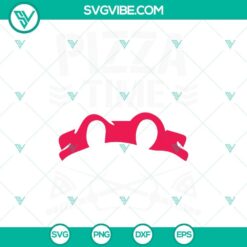 Raphael Pizza Time SVG file featuring Teenage Mutant Ninja Turtles design. TMNT character art for crafting.