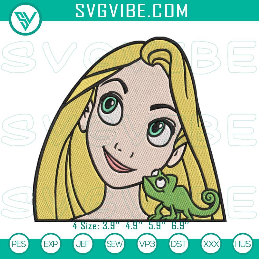 Rapunzel Princesses Embroidery Designs, Disney Tangled Embroidery PES Files Disney Tangled Rapunzel Princess embroidery design for Pes machine file, ideal for crafting projects.