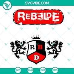 Rebelde Logo SVG Images Bundle, RBD SVG Image, Rebelde Tour 2023 SVG Image, RBD