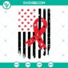 Red Ribbon Week flag SVG download with drug free images, perfect for Red Ribbon Week awareness campaigns.