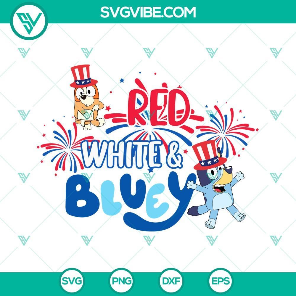 red-white-and-bluey-svg-bluey-and-bingo-dancing-svg-4th-of-july-party-svg-fireworks-independence-svg-png-dxf-eps-10-mockup.jpg Bluey and Bingo from the show Bluey dancing together in a red, white, and blue themed SVG file for 4th of July celebration.