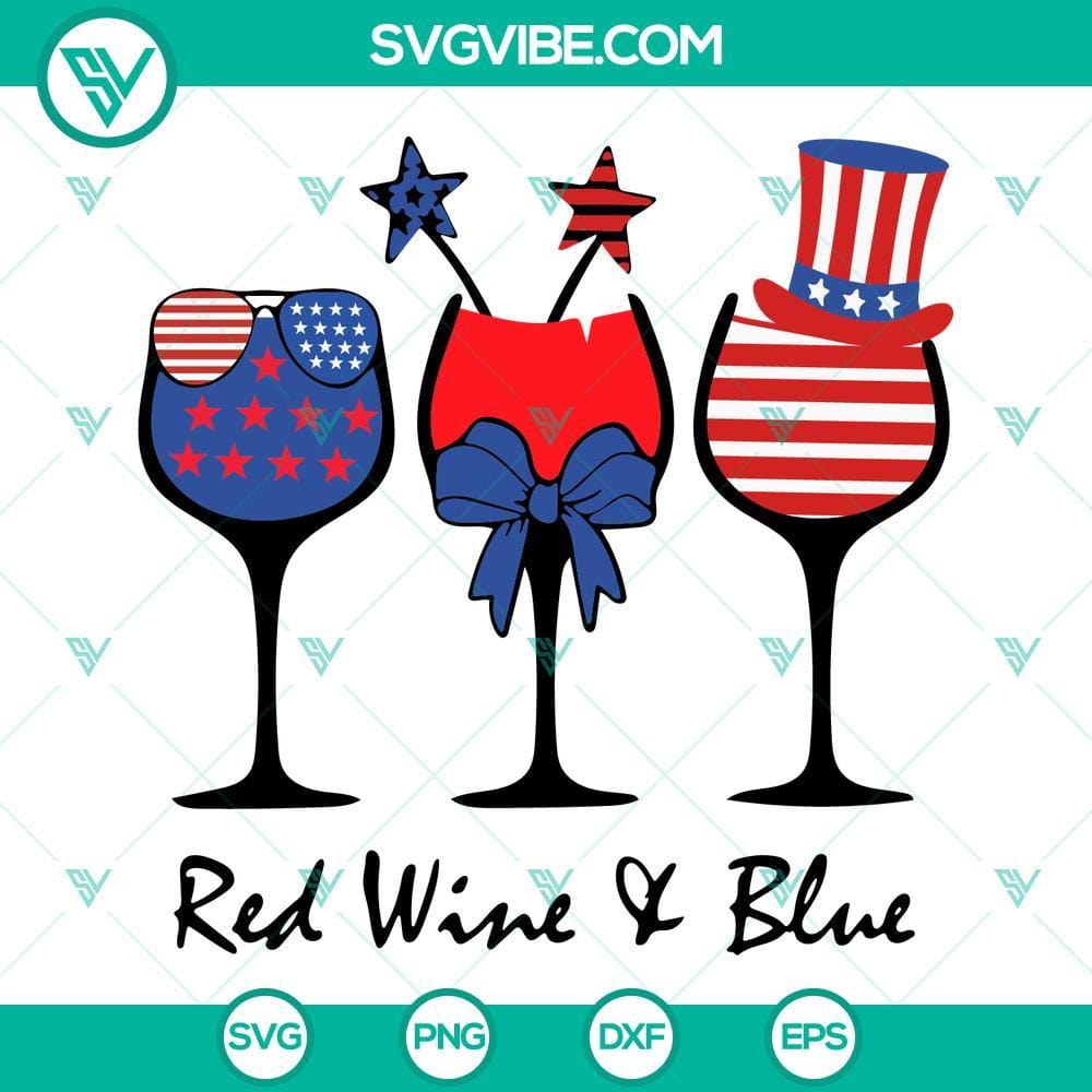 red-wine-and-blue-svg-4th-of-july-wine-svg-independence-day-drinks-svg-png-dxf-eps-5-mockup.jpg Red Wine and Blue SVG File for 4th of July celebrations, featuring patriotic wine glass design for Independence Day SVG image.