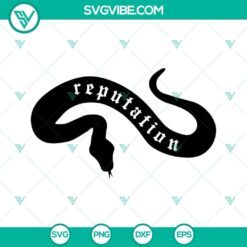 Reputation Snake, Taylor Swift Album, Eras Tour 2023 SVG design for digital projects, featuring various iconic album eras and tour elements.